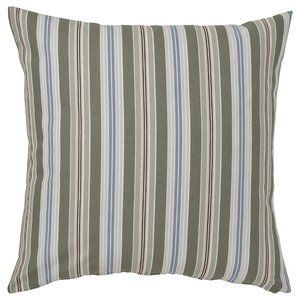 IKEA LINGONOXBAR LINGONOXBÄR Cushion Cover Green/stripe 20x20"